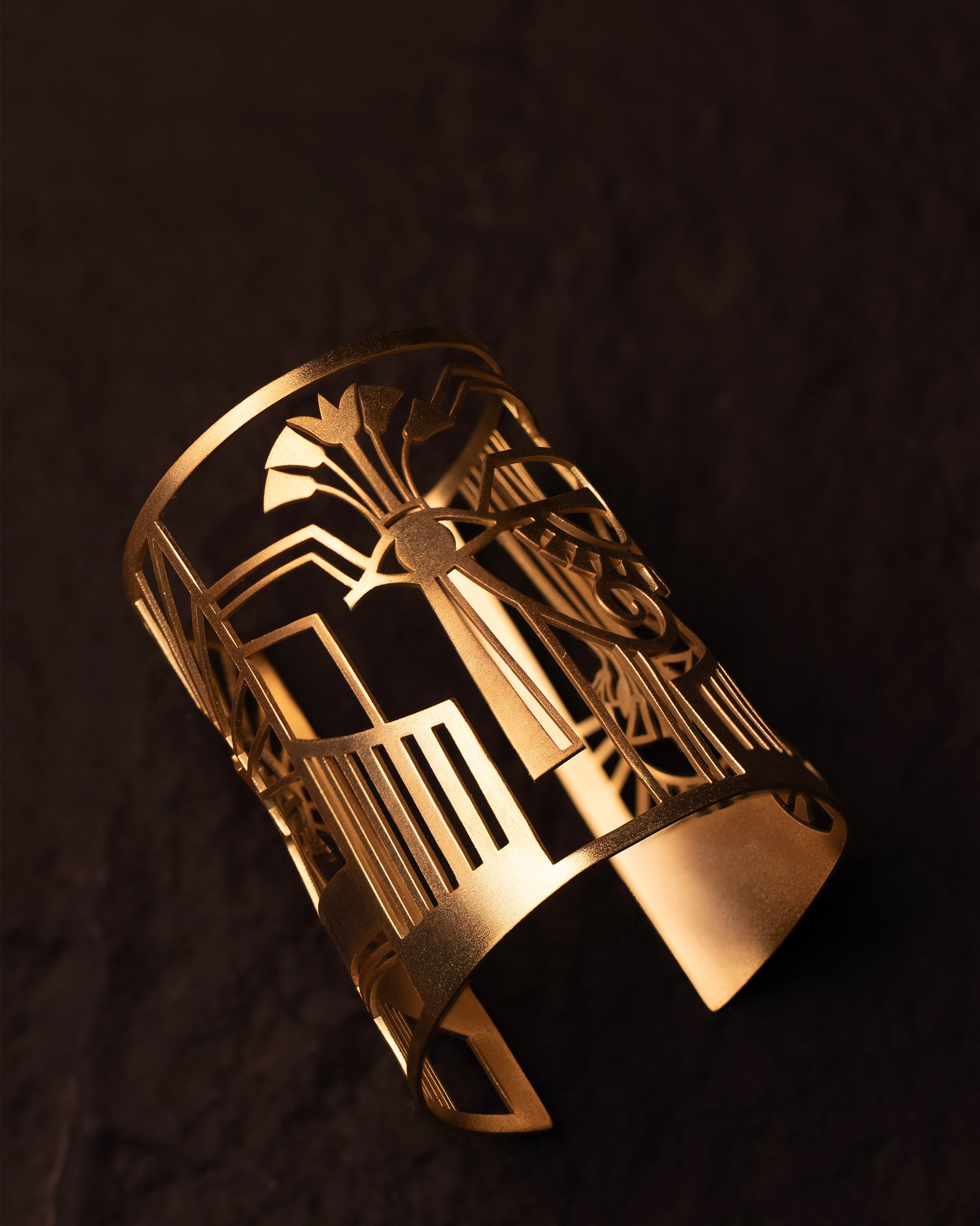 Eye of Horus Lotus bracelet