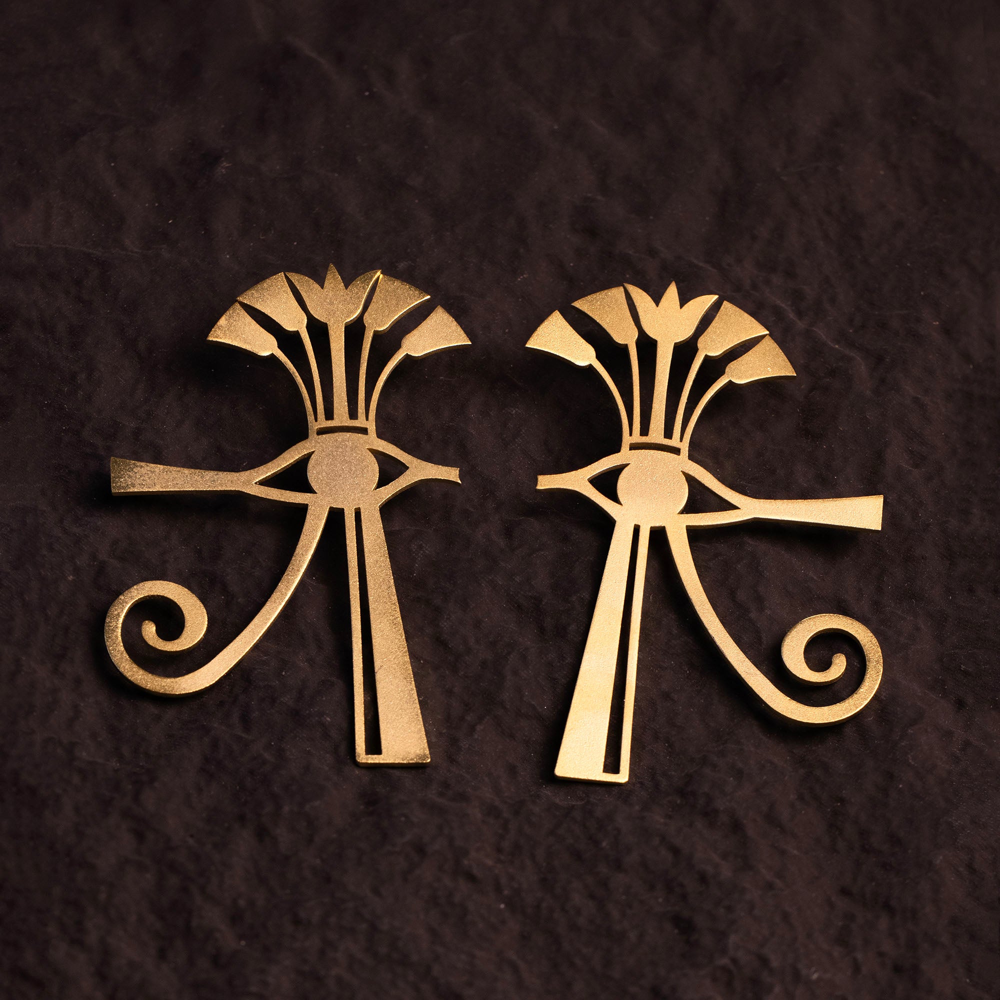 Eye of Horus earrings