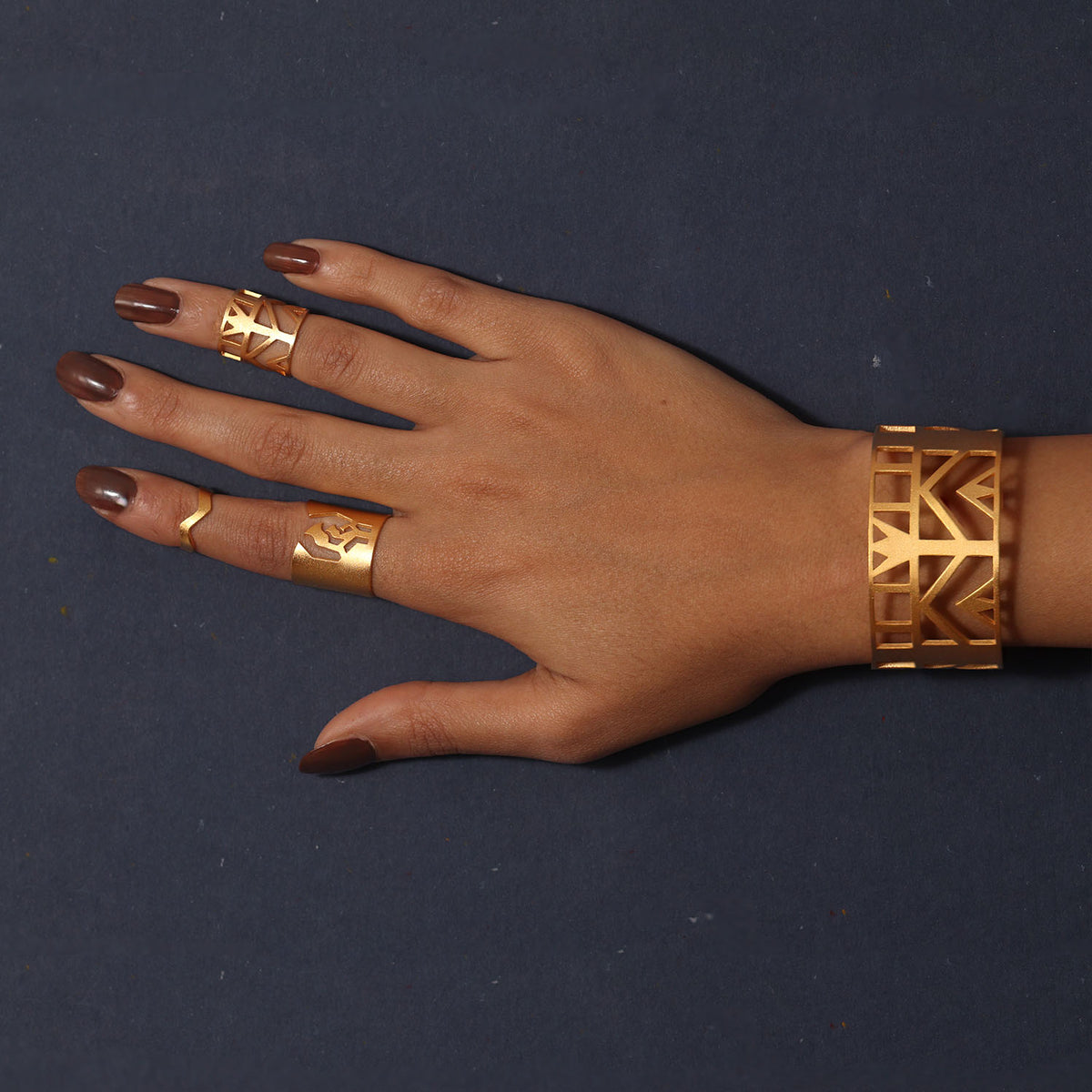 Lotus Duet Ring – SEPIA Jewellery